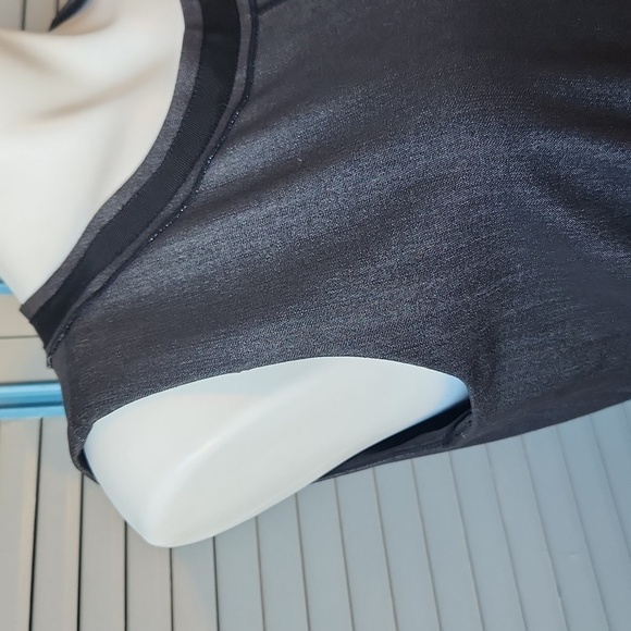 Adrienne Vittadini Charcoal Gray Sleeveless Dress - Picture 6 of 13